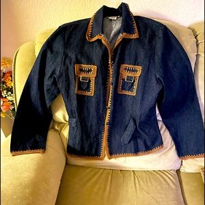Designer Blue Jeans Jacket